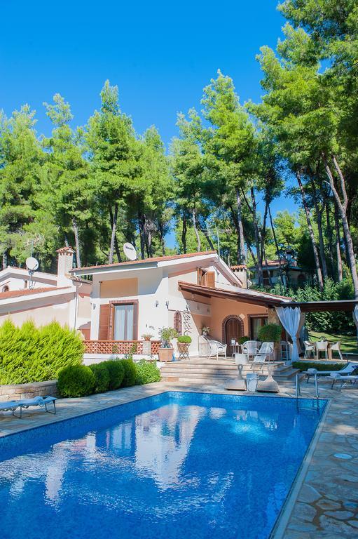 Naftilos Villa Sani With Private Pool Exterior photo
